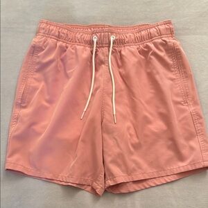 Men’s Hollister Pink Swim Trunks- XS